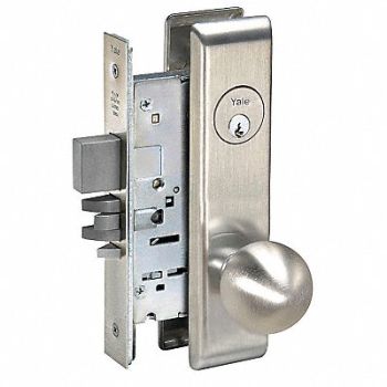 YALE Knob Lockset Mechanical Institution Gr 1, 34F869
