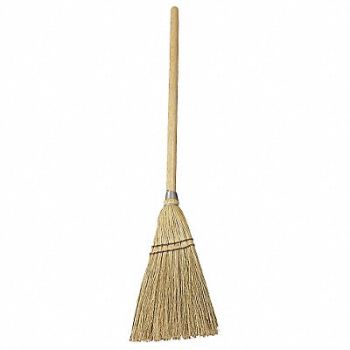 TOUGH GUY Lobby Broom 28 in Handle L 7 in Face, 34F929