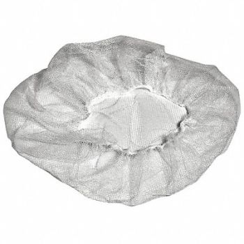 CELLUCAP Hairnet White 20 in dia PK1000, 34F933