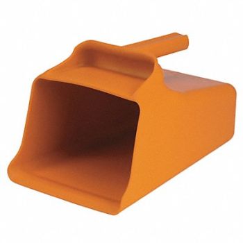 REMCO F8440 Mega Hand Scoop Poly 128 Oz Orange, 34FW16