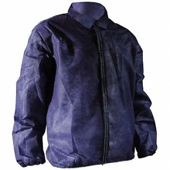 CELLUCAP Disp Lab Coat PP Blue 5XL PK50, 34G180