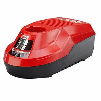 MILWAUKEE Battery Charger Li-Ion 1 Port, 34G857