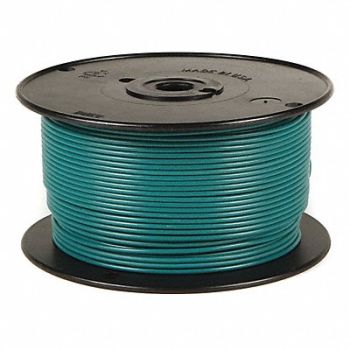 BATTERY DOCTOR Primary Wire 14 AWG 1 Cond 100 ft Green, 34GC22