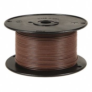 BATTERY DOCTOR Primary Wire 14 AWG 1 Cond 100 ft Brown, 34GC20