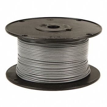 BATTERY DOCTOR Primary Wire 14 AWG 1 Cond 100 ft Gray, 34GC21