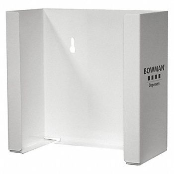 BOWMAN DISPENSERS Bouffant/Shoe Cover Dispenser White, 34GD97