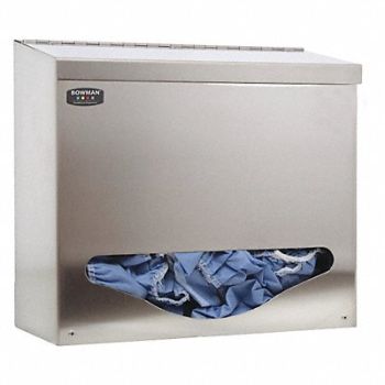 BOWMAN DISPENSERS Bulk Dispenser Silver, 34GE05
