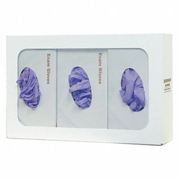 BOWMAN DISPENSERS Glove Box Dispenser 3 Boxes, 34GE51
