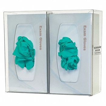 BOWMAN DISPENSERS Glove Box Dispenser 2 Boxes, 34GE65