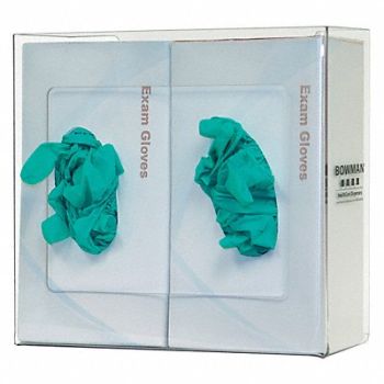 BOWMAN DISPENSERS Glove Box Dispenser 2 Boxes, 34GE85