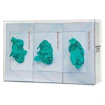 BOWMAN DISPENSERS Glove Box Dispenser 3 Boxes, 34GE86
