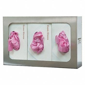 BOWMAN DISPENSERS Glove Box Dispenser 3 Boxes, 34GF01