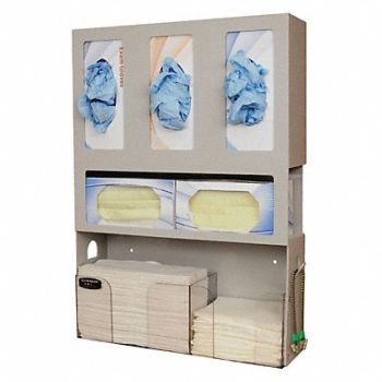 BOWMAN DISPENSERS Dental Organizer 23-1/2inH, 34GF28