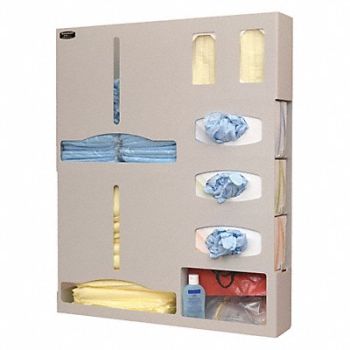 BOWMAN DISPENSERS Protection System Oragnizer 30-3/4inH, 34GF48