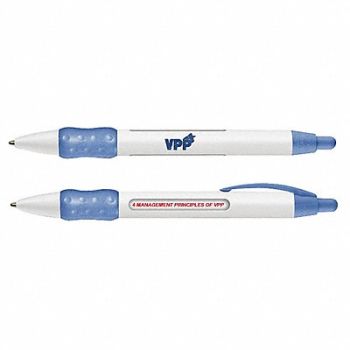 QUALITY RESOURCE GROUP Ballpoint Pen Black PK10, 34GN55