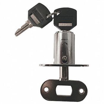 DELTA LOCK Disc Tumbler Sliding Door Lock 1-1/4 in, 34GU51