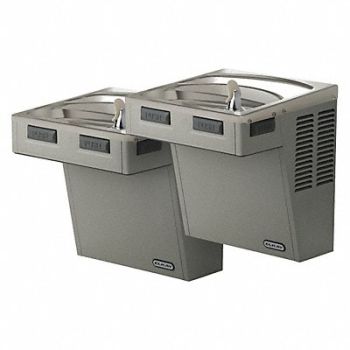 ELKAY Two-Level Drinkng Ftn H 27in D 18 5/8in, 34J959