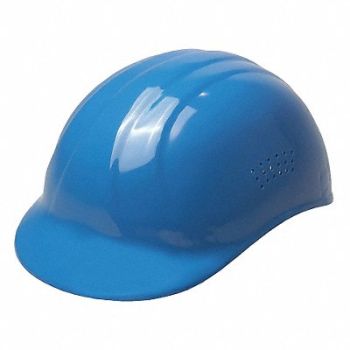 ERB SAFETY J5343 Bump Cap Baseball Pinlock Blue, 34KW51