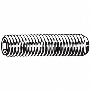 GRAINGER APPROVED ScktStScrw Cup Pt Type M3-0.5 PK100, 6FA10