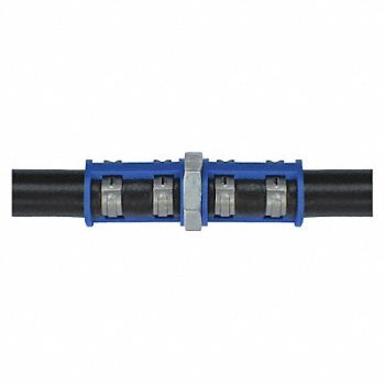 AIRSEPT Straight A/C Hose Connector - #6 to #6, 34NK89