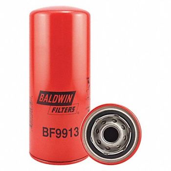 BALDWIN FILTERS Fuel Filter Spin-On 3-45/64 in.L, 34NN04