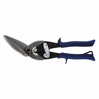 MIDWEST SNIPS Aviation Snips Straight 10-1/2 In, 34RF77