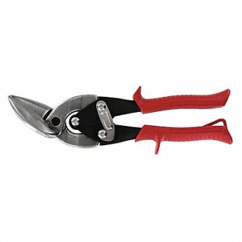 MIDWEST SNIPS Aviation Snips Left/Straight 9-3/4 In, 34RF78