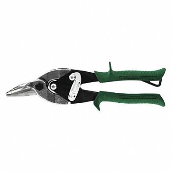 MIDWEST SNIPS Aviation Snips Right/Straight 10 In, 34RF84