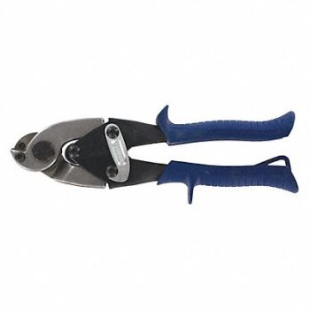 MIDWEST SNIPS Cable Cutter Anvil Cut 9in L Ergonomic, 34RF87