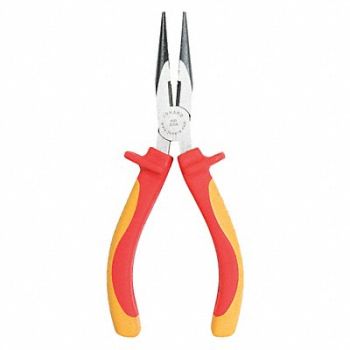 JONARD TOOLS Long Nose Plier 6-1/2 L Smooth, 34RP99
