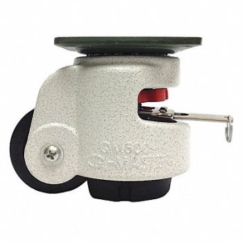 GRAINGER APPROVED Leveling Plate Caster Swivel 727 lb., 34RU53