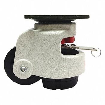 GRAINGER APPROVED Leveling Plate Caster Swivel 1190 lb., 34RU54