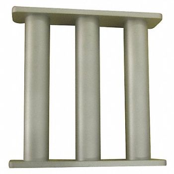 GRAINGER APPROVED MagneticGrate Rectnglr Ceramic 6inLx6inW, 34TA01