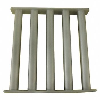 GRAINGER APPROVED MagntcGrate Rectnglr Ceramic 10inLx10inW, 34TA04