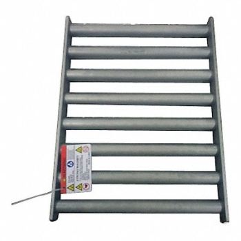 GRAINGER APPROVED MagntcGrate Rectnglr Ceramic 12inLx16inW, 34TA07