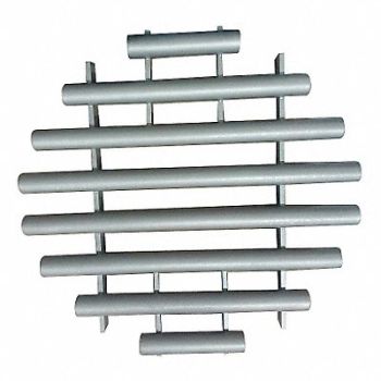 GRAINGER APPROVED Magnetic Grate Round Rare Earth 16in dia, 34TA41
