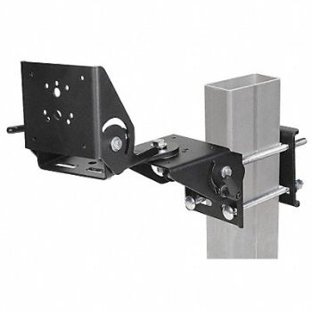 GAMBER-JOHNSON Computer Mount Black 10 in L Steel, 34UE01