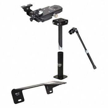 GAMBER-JOHNSON Computer Mount Kit Steel For Dodge Ram, 34UE19