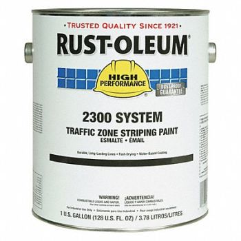 RUST-OLEUM J0449 Traffic Striping Paint 1gal Traffic Blue, 34UL61