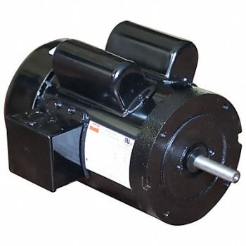 DAYTON Motor 2 HP 1 Phase 115/208-230V AC TEFC, 34UT81