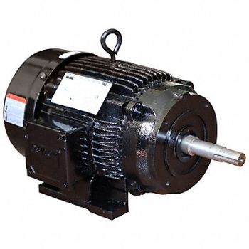 DAYTON Motor 3 hp 208-230/460V AC 3 Phase, 34UU46