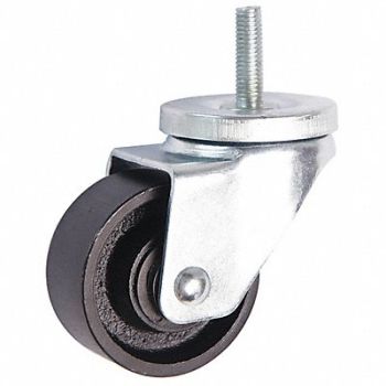 GRAINGER APPROVED Steel Caster 3 in x 1.25 in, 34UZ28