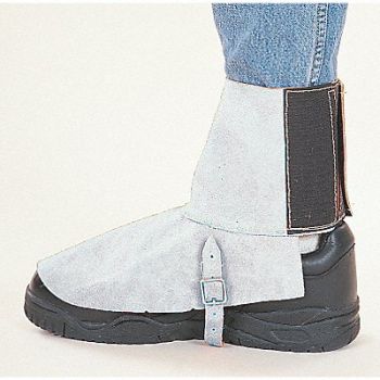 STEEL GRIP Spats Leather Hook-and-Loop PR, 40ZJ96