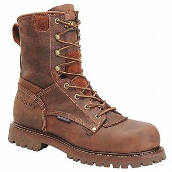 CAROLINA SHOE 8 Work Boot 11 D Brown Composite PR, 34VL05