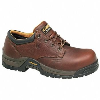 CAROLINA SHOE Oxford Shoe 12 2E Brown Composite PR, 34VP53