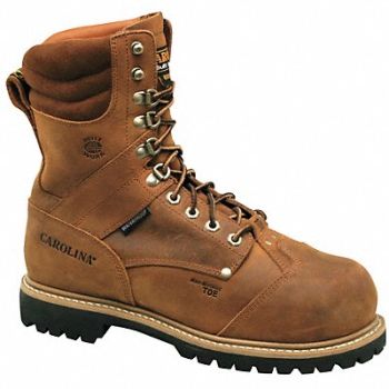 CAROLINA SHOE 8 Work Boot 14 EEE Brown Composite PR, 34VZ72