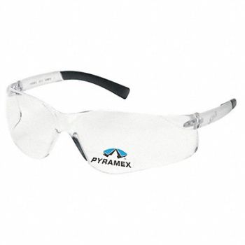 PYRAMEX J5912 Bifocal Safety Read Glasses +2.00 Clear, 34WR19