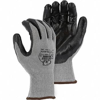 MAJESTIC GLOVE Cut-Less Watchdog Glove Grey 2XL PR, 385KA0