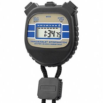 CONTROL COMPANY Control Co Calibration Of Stopwatch, 33Y653