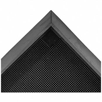 NOTRAX Footwear Sanitizing Mat Black 32 Lx 39 W, 52ZX90